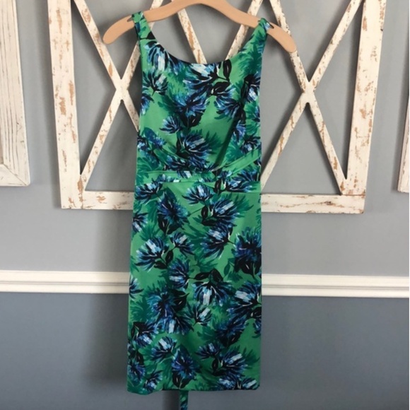Banana Republic Dresses & Skirts - Banana Republic | Green & Blue Floral Dress